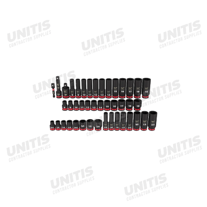 Milwaukee SHOCKWAVE 3/8" Drive 15mm Standard 6 Point Impact Socket