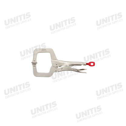 Milwaukee 11" Torque Lock Locking C-Clamp with Swivel Jaws
