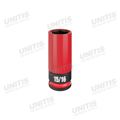 Milwaukee SHOCKWAVE 1/2" Drive 15/16" Standard 6 Point Impact Socket