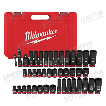 Milwaukee SHOCKWAVE 3/8" Drive 10mm Standard 6 Point Impact Socket