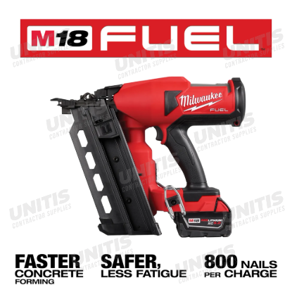 Milwaukee M18 FUEL Duplex Nailer Kit