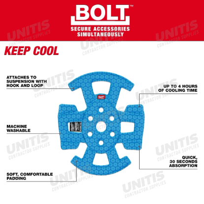 Milwaukee BOLT Safety Helmet Cooling Liner