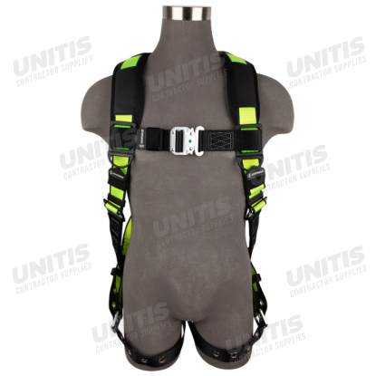 Safewaze Pro Harness - 1 D-Ring - Quick Connect Chest - Tongue Buckle Legs - 3XL