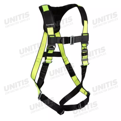 Safewaze Pro Harness - 1 D-Ring - Mating Buckle Chest - Mating Buckle Legs - S/M