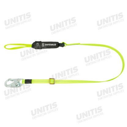 Safewaze Pro 4'-6' Adjustable Energy Absorbing Lanyard - Soft Loop