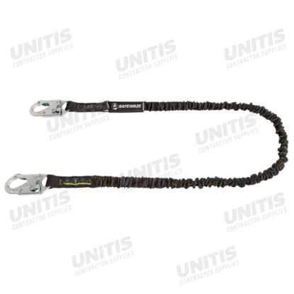 Safewaze Pro 6' Internal Energy Absorbing Lanyard - Snap Hook