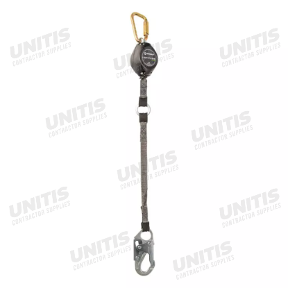 Safewaze Latitude HD 9' Single Web Self Retracting Lifeline - Carabiner - Snap Hook
