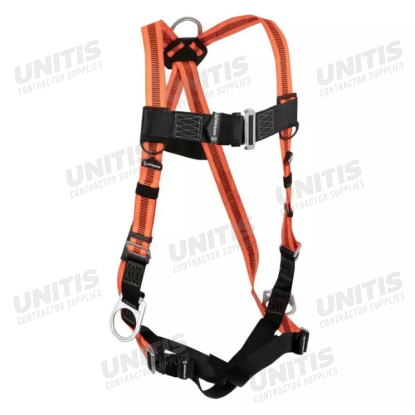 Safewaze V-Line Harness - 3 D-Ring - Mating Buckle Chest - Mating Buckle Legs - Universal