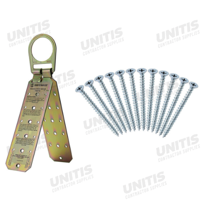 Safewaze Reusable Roof Anchor - 12pc Screws