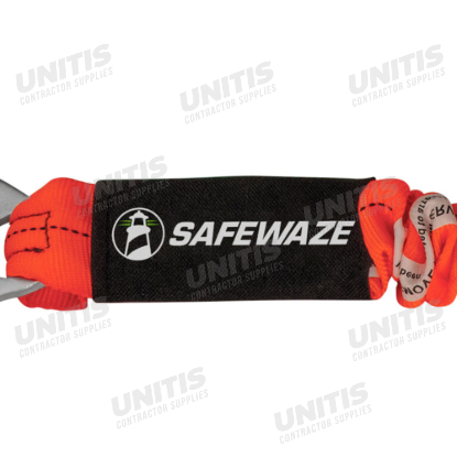 Safewaze V-Line 6' Stretch Internal Energy Absorbing Lanyard - Snap Hooks