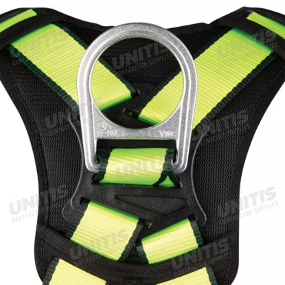 Safewaze Pro Harness - 1 D-Ring - Mating Buckle Chest - Tongue Buckle Legs - 2XL