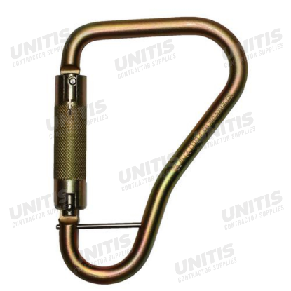 Safewaze Large Steel Carabiner with Captive Pin