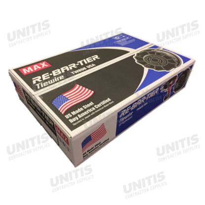 Max USA 21 ga Steel Black Tie Wire