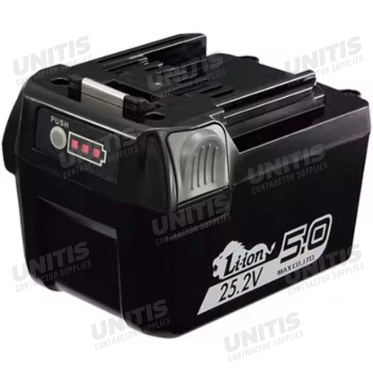 Max USA 25.2V 5.0Ah Li-Ion Battery Pack for Rebar Cutters