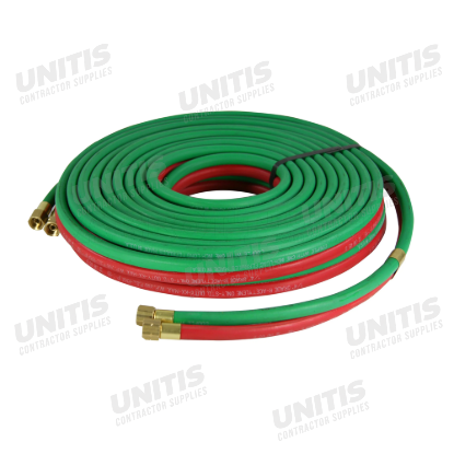 Twin-Weld Hose Assembly - 1/4" ID X 50' Red/Green