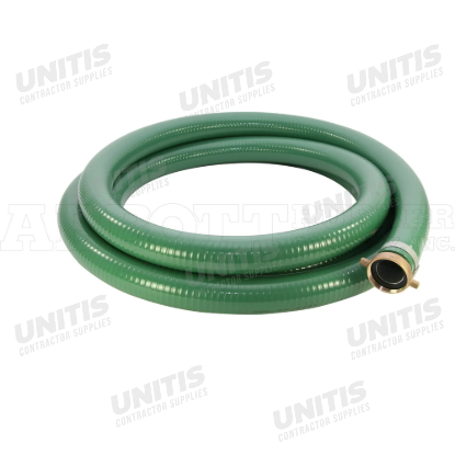 PVC Water Suction Hose - 4" ID X 20' Green