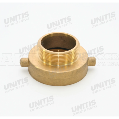 Brass Hydrant Adapter - 2-1/2" NST X 2-1/2" NPT