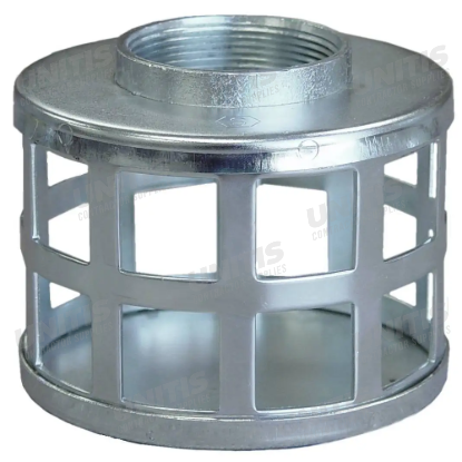 Square Hole Steel Strainer - 3" for Suction Hoses