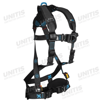 FallTech FT-One Harness 1 D-Ring+ Front D-Ring Quick Connect Legs/Quick Connect Chest - M