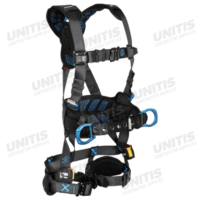 FallTech FT-One Harness 3 D-Ring Quick Connect Legs and Chest - S