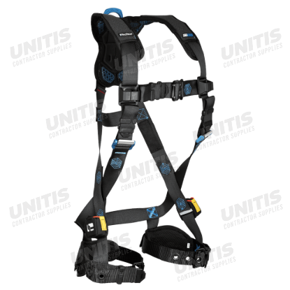 FallTech FT-One Harness 1 D-Ring Tongue Buckle Legs/Quick Connect Chest - XL