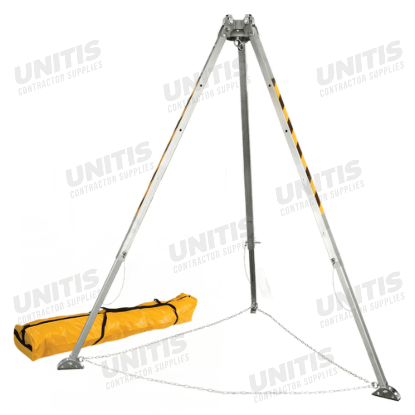 FallTech Confined Space Tripod 5' - 8' Adjustable with Storage Bag