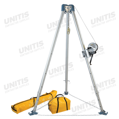 FallTech 11' Tripod Kit with 7298 Winch and Storage Bags
