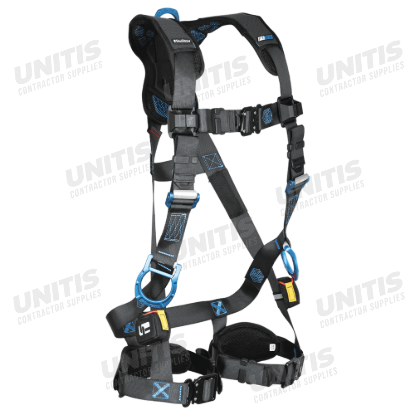 FallTech FT-One Harness 3 D-Ring Quick Connect Legs and Chest - XS