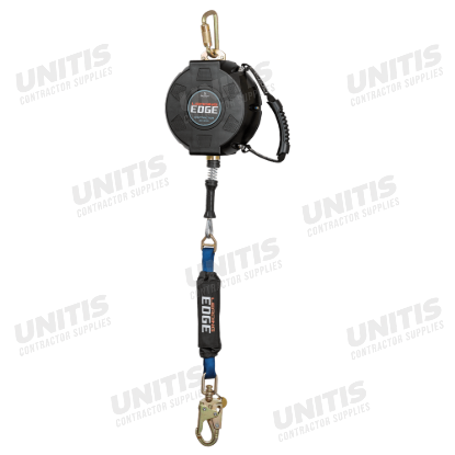 FallTech Contractor Leading Edge SRL, 20' Galvanized Steel Cable, Anchorage Carabiner