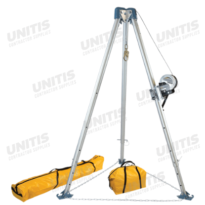 FallTech 11' Tripod Kit with 7297 Winch and Storage Bags
