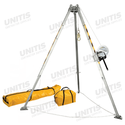 FallTech 8' Tripod Kit with 7297 Winch and Storage Bags