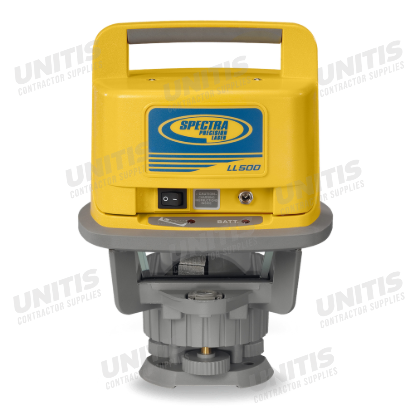 Spectra Precision LL500 Laser Level with HL700 Receiver, C70 Rod Clamp, NiMH Batteries and Charger