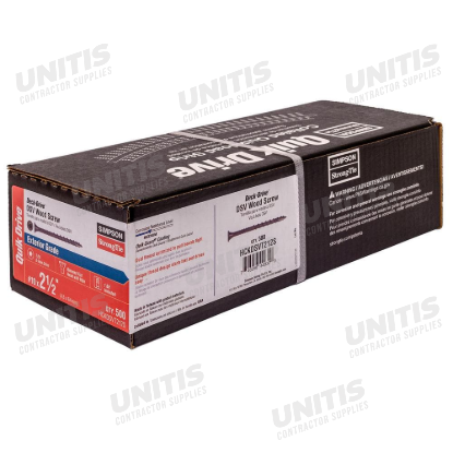 Simpson HCKDSVT - #10 x 2-1/2" Tan Deck-Drive DSV Wood Screw - 500/box