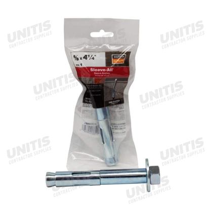 Simpson Sleeve All Hex Head Sleeve Anchor - 5/8" x 4-1/4" - 10/poly