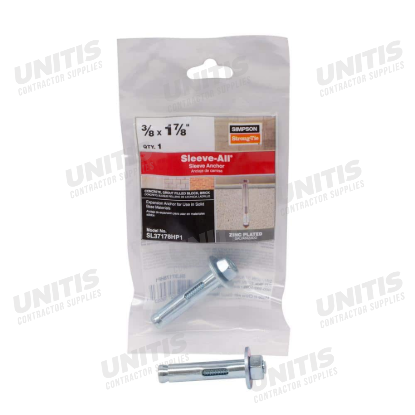 Simpson Sleeve All Hex Head Sleeve Anchor - 5/16" x 2-1/2" - 15/poly