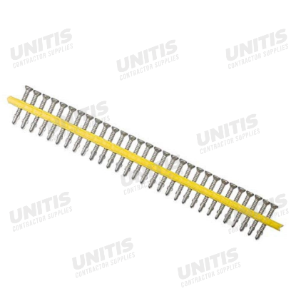 Simpson CBSDQ - #10 x 2-1/4" Ribbed Flat Head Sheathing-to-Steel Screw - 1000/box
