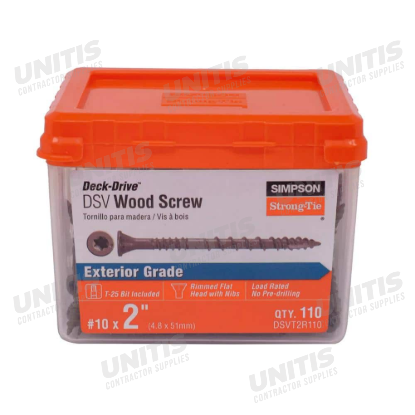 Simpson DSVT - Deck-Drive DSV Wood Screw