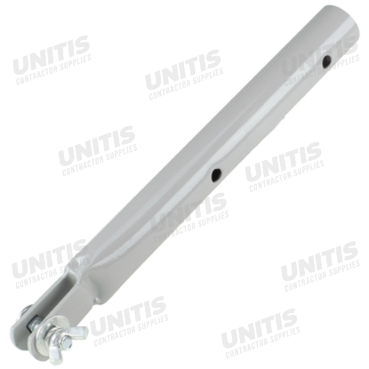 Kraft Clevis to 1-3/8" . Single Button Handle Adapter (12" Long)