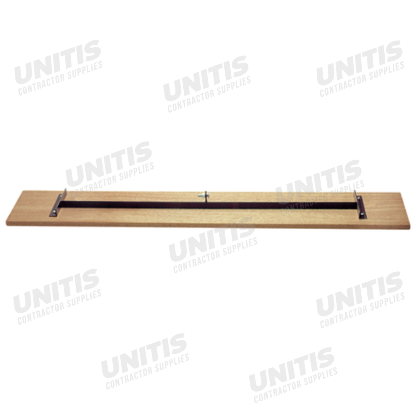 Kraft 36"x7-1/4" Cali Mahogany Bull Float with "h" Bracket