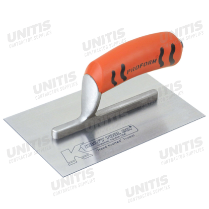 Kraft 8"x3" Carbon Steel Midget Trowel with Proform Handle