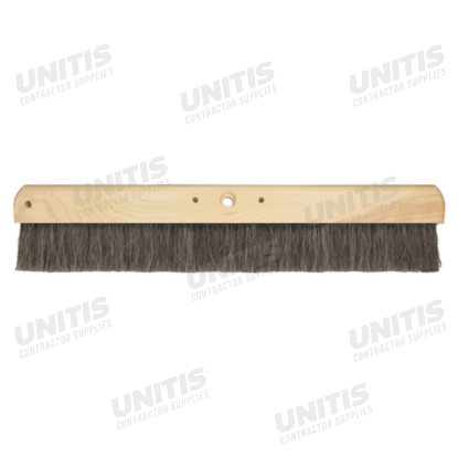 Kraft 36" Wood Concrete Finish Broom with Horsehair Bristles without Handle