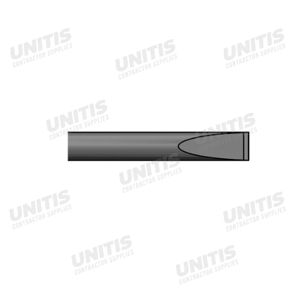 Brunner & Lay 18" Round Shank Oval Collar Standard Chisel