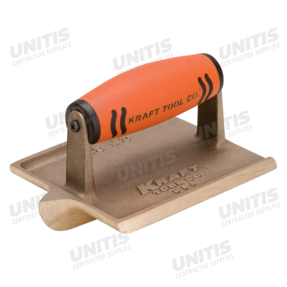Kraft 6"x4-1/2" 1/2"R 1"D Denver Jumbo Bronze Groover with Proform Handle
