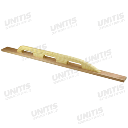 Kraft 45" Tapered Mahogany Darby with 3-Hole Grip Handle