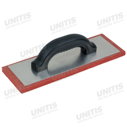 Kraft 12"x4"x1/2" Lightweight Red Rubber Float with Plastic Handle