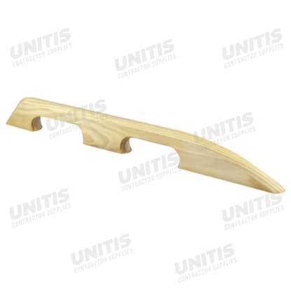 Kraft 36" Tapered Mahogany Darby with 2-Hole Grip Handle