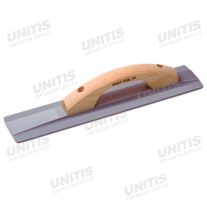 Kraft 20"x3-1/4" Se Magnesium Hand Float with Wood Handle