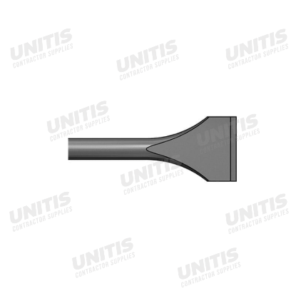 Brunner & Lay 2-1/2 x 12" Round Shank Oval Collar Chisel