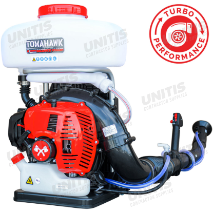 Tomahawk 3.7 Gallon Turbo Boosted Backpack Fogger/Duster/Blower