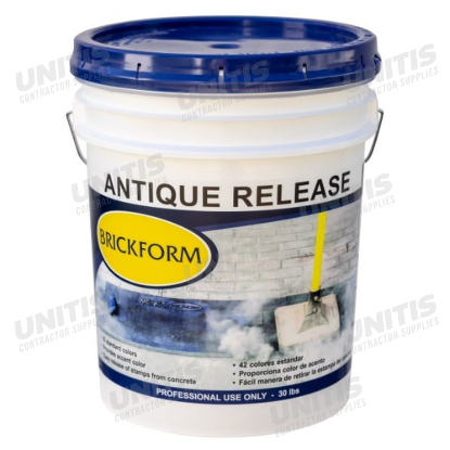 Brickform Antique Release Agent - Walnut - 30 lb Pail